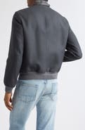 TOM FORD Two-Way Zip Lightweight Wool & Silk Bomber Jacket