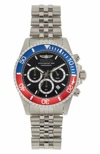 INVICTA Pro Diver Bracelet Strap Chronograph Watch, 43mm