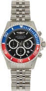 INVICTA Pro Diver Bracelet Strap Chronograph Watch, 43mm