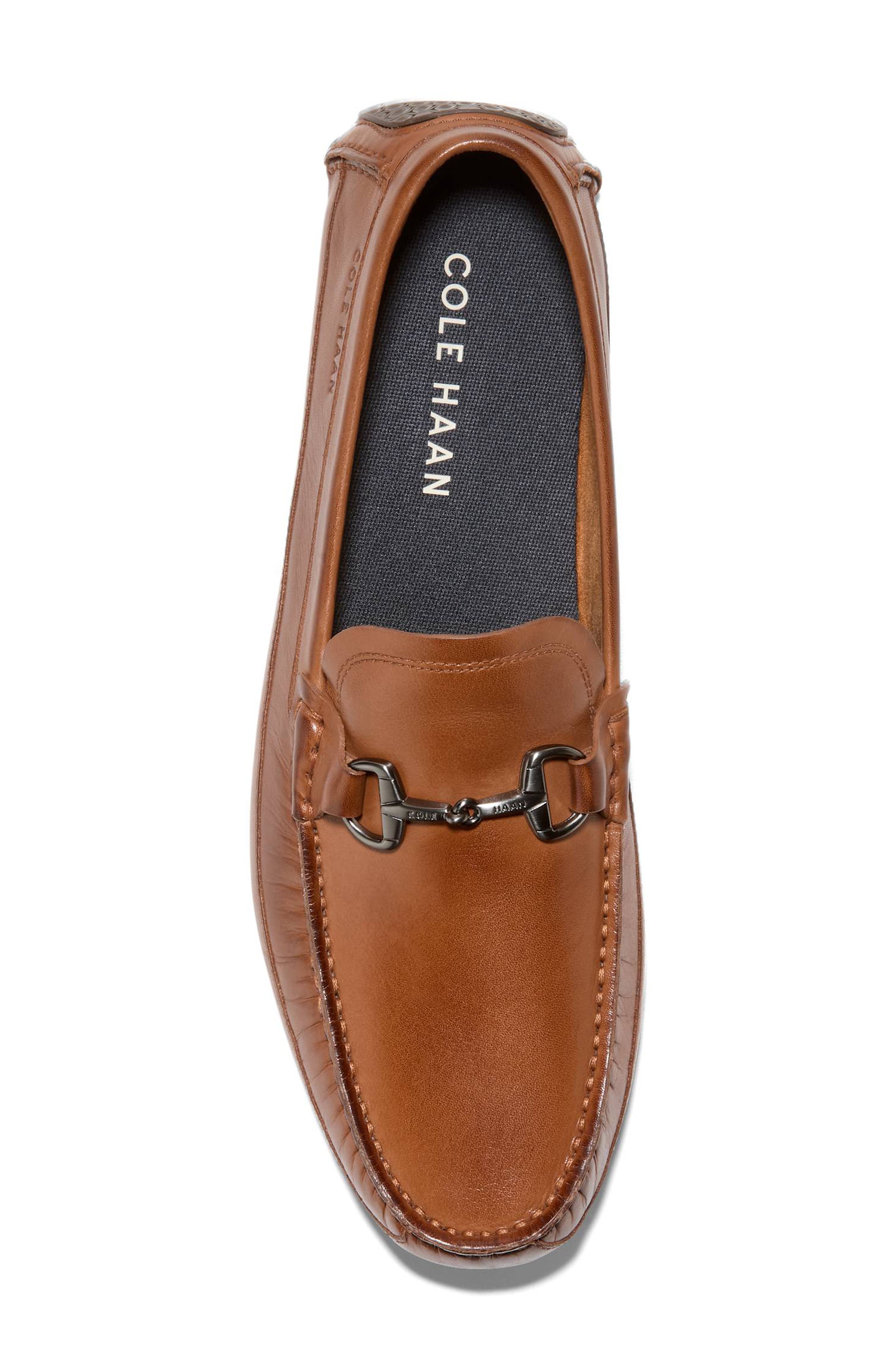 Cole Haan Hutchison Grand Bit Driving Loafer, Alternate, color, British Tan / Java