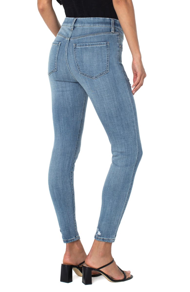 Liverpool Los Angeles Gia Glider Ankle Pull-On Skinny Jeans, Alternate, color, Atmore