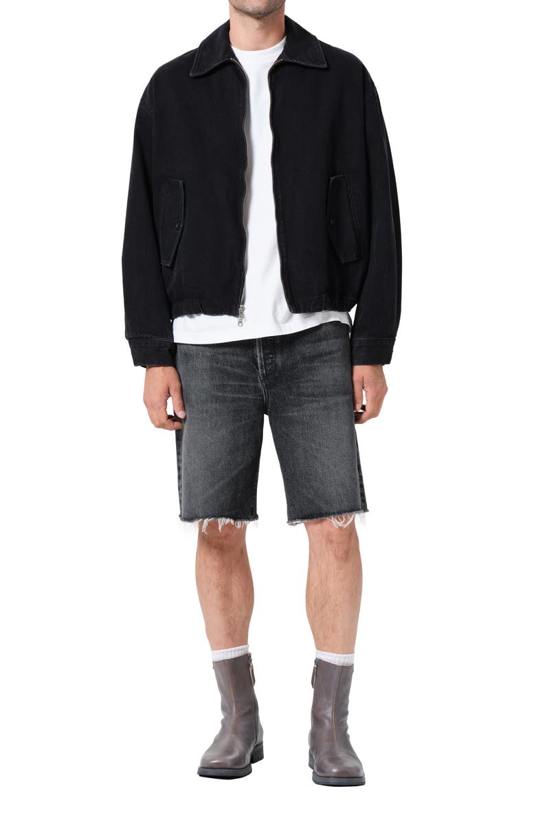 AGOLDE Anson Cutoff Denim Shorts, Alternate, color,