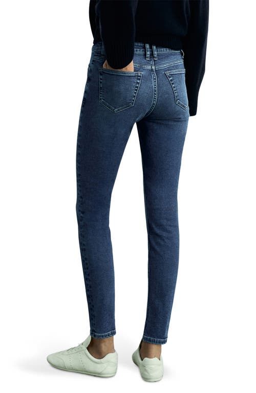 Mango Women's Maternity Skinny Jeans In Dark Blue