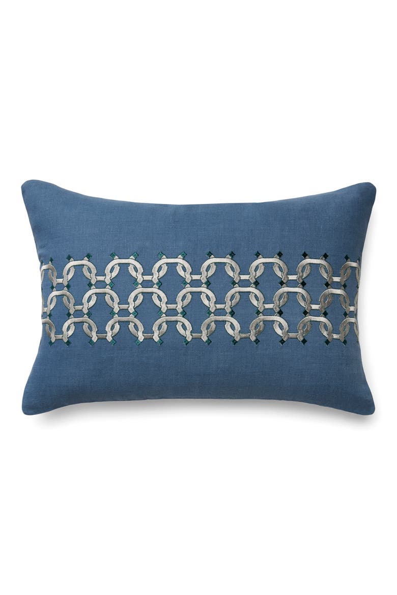 Bardi Accent Pillow, Main, color, CADET/ GREY