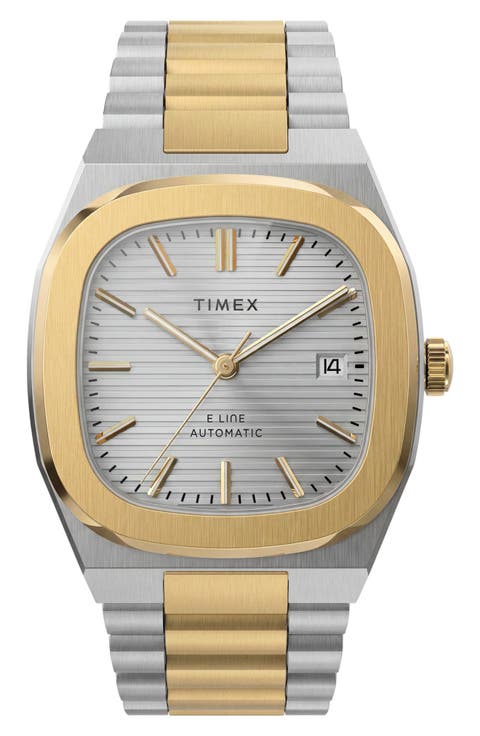 E Line Automatic Bracelet Watch, 38mm