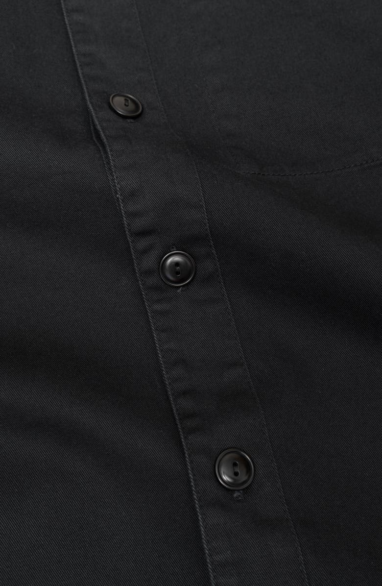 Imperfects The Benny Short Sleeve Button-Up Shirt, Alternate, color, Jet Black