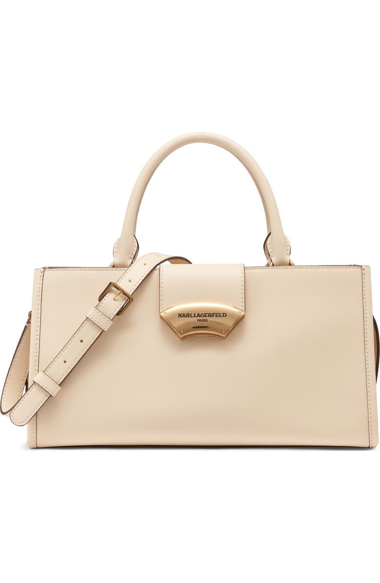 KARL LAGERFELD PARIS Madelyn Satchel, Main, color, Brie