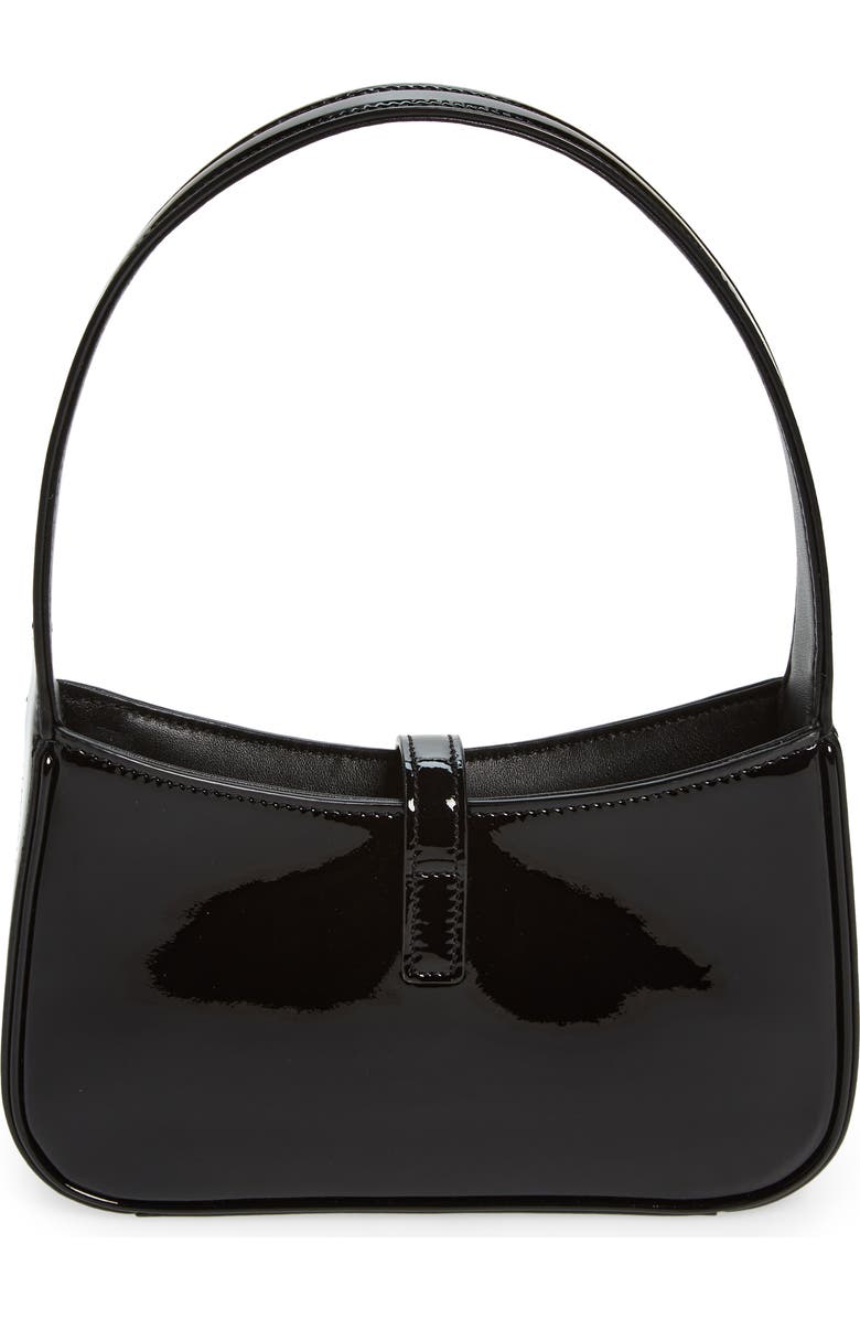 Saint Laurent Mini Le 5 à 7 Leather Hobo, Alternate, color,