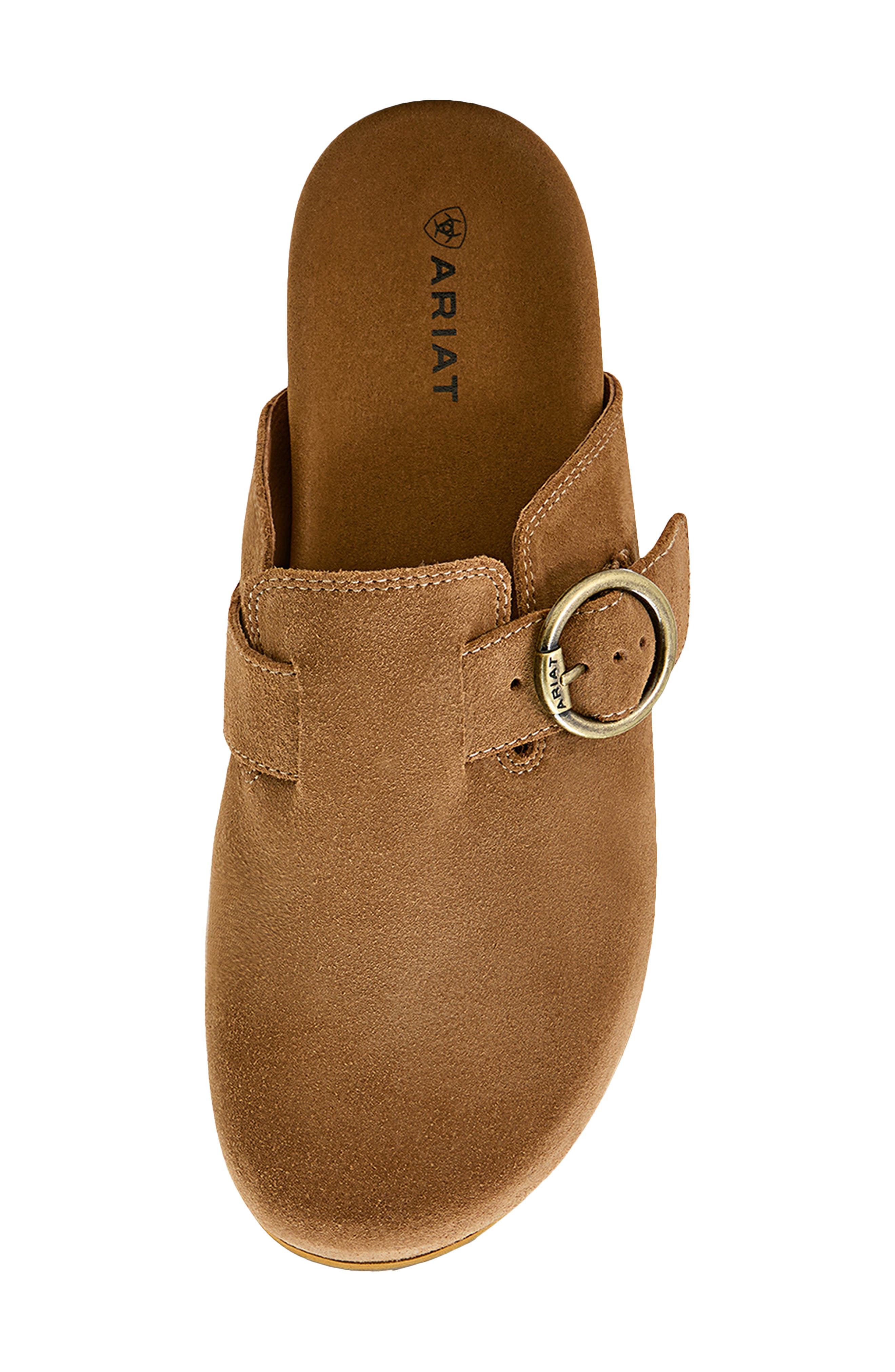 Ariat Country Mule, Alternate, color, Caramel Suede