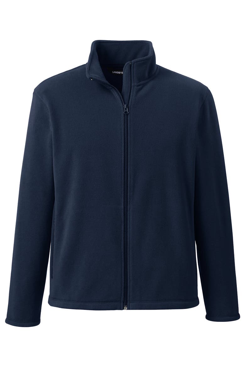 Full-zip Mid-weight Fleece Jacket, Alternate, color, Classic Navy