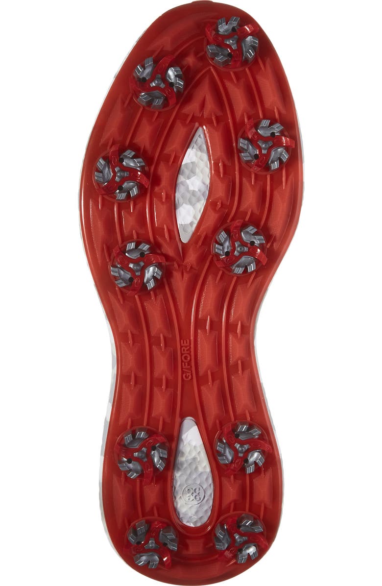 G/FORE MG4+ O2 G/LOCK Camo Mid Sole Golf Shoe, Alternate, color, Snow/ Charcoal