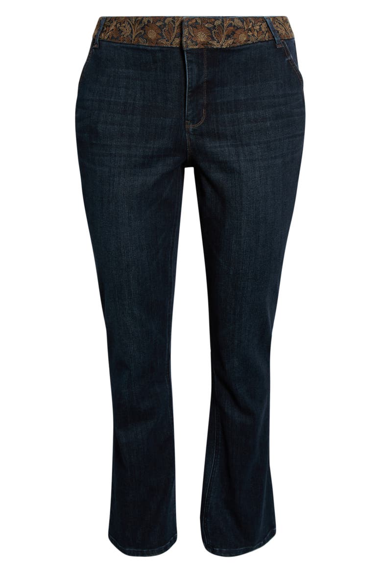 High Waist Baby Bootcut Jeans, Alternate, color, INDIGO ARTISANAL