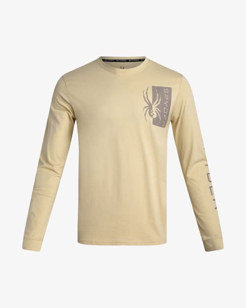 Men Split Logo Long Sleeve