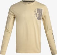 Spyder Men Split Logo Long Sleeve