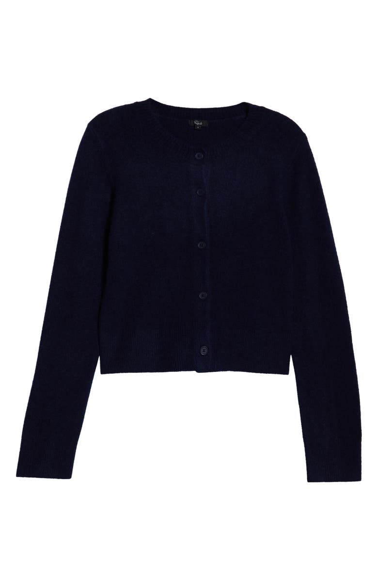 Rails Matilda Crop Cardigan, Alternate, color, Navy