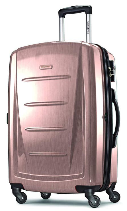 Winfield 2 Hardside Expandable 24" Medium Checked Spinner Luggage