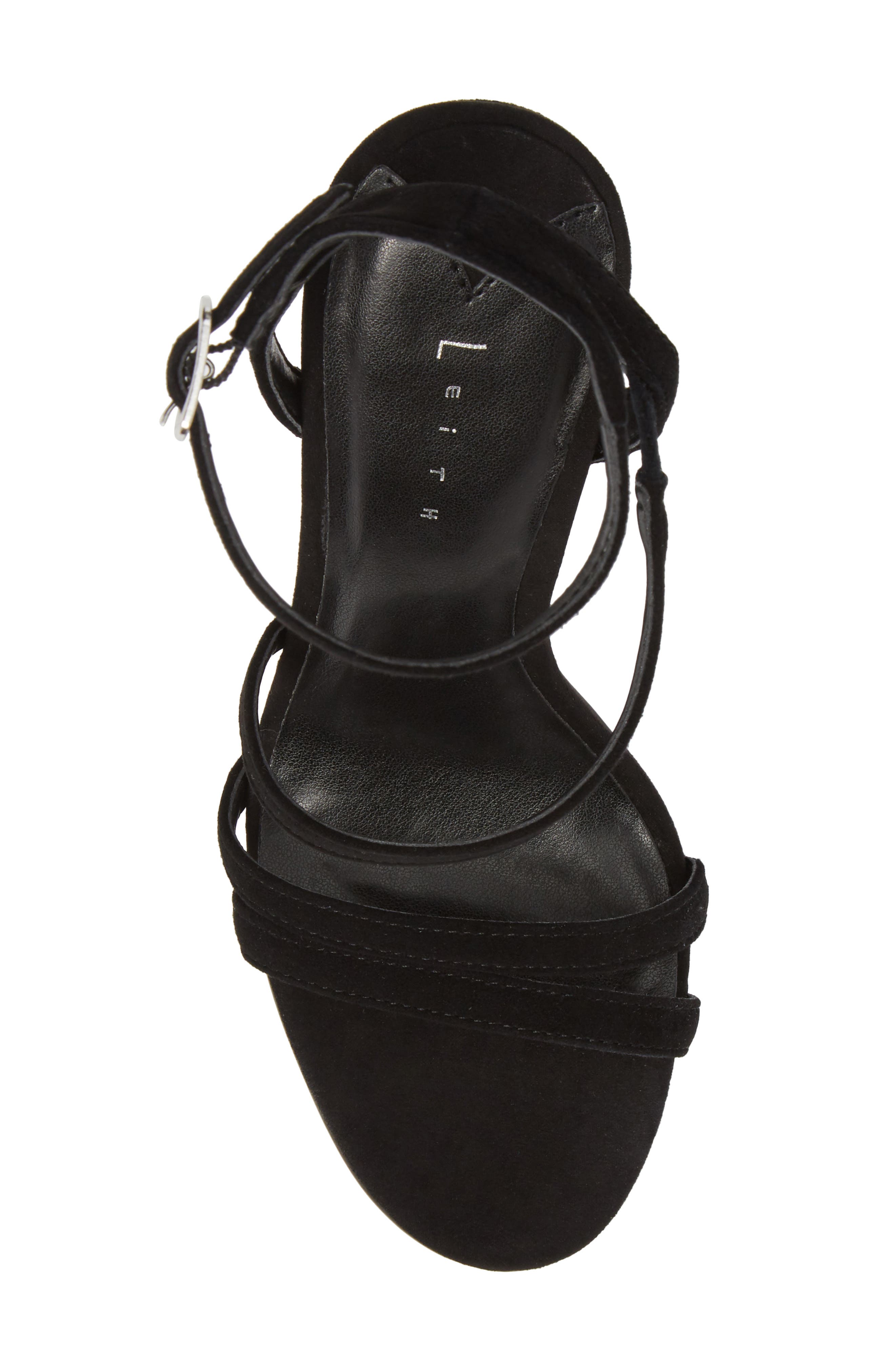 Leith Ava Asymmetrical Strappy Sandal, Alternate, color, 