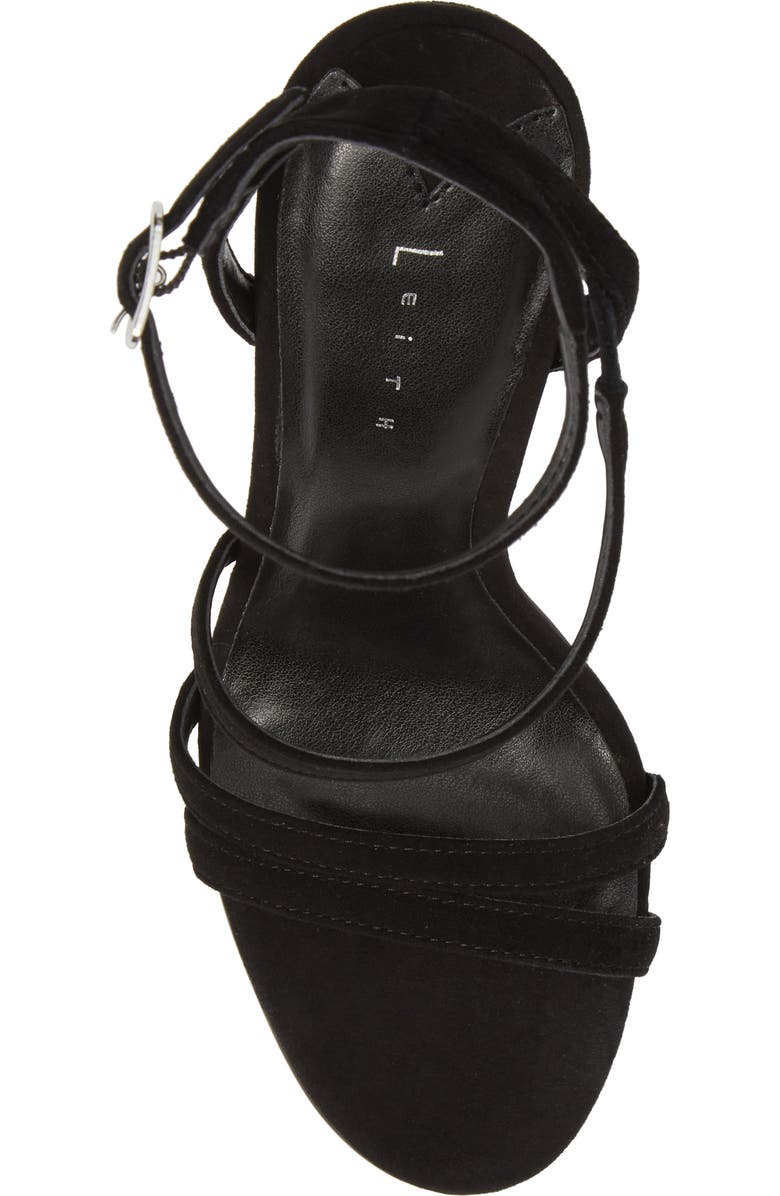 Leith Ava Asymmetrical Strappy Sandal, Alternate, color,