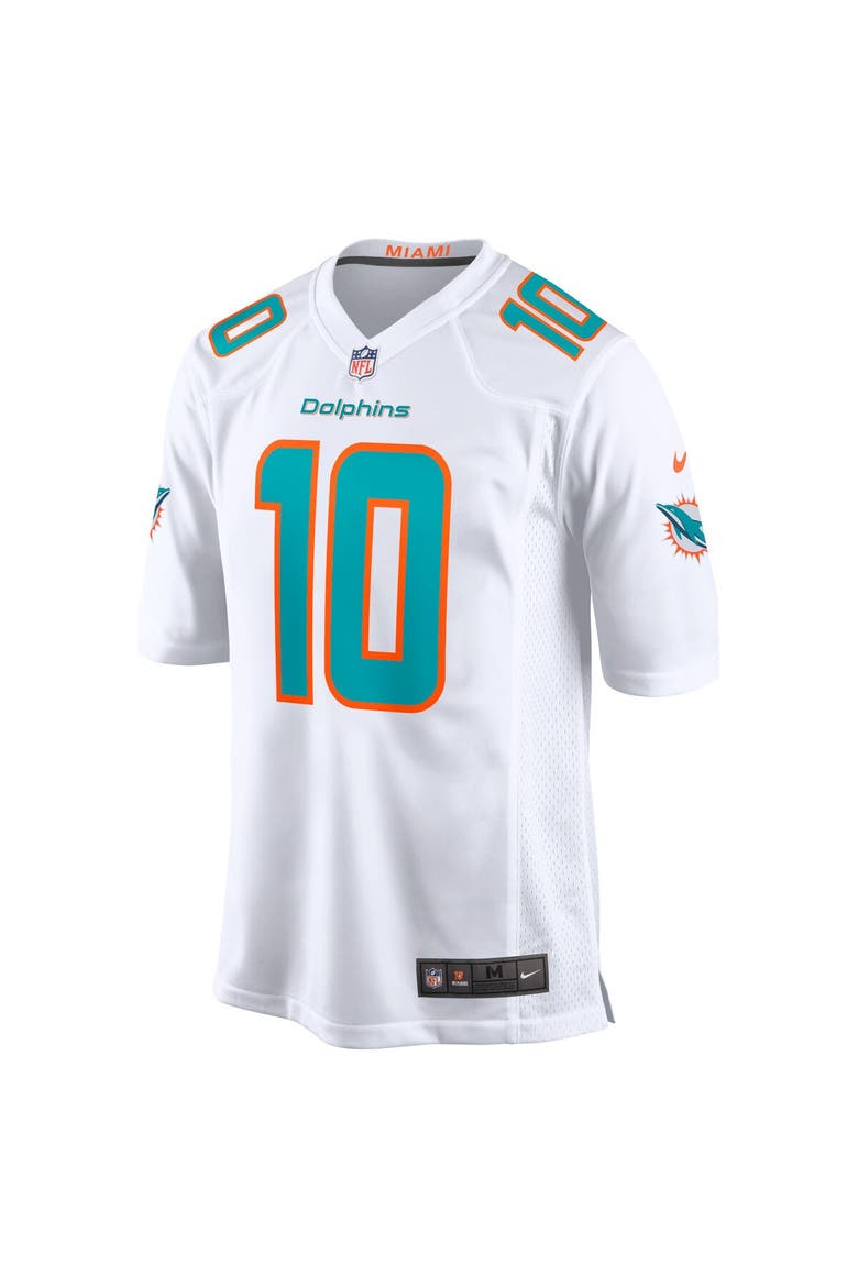 Men's Nike Tyreek Hill White Miami Dolphins Game Jersey, Alternate, color, White