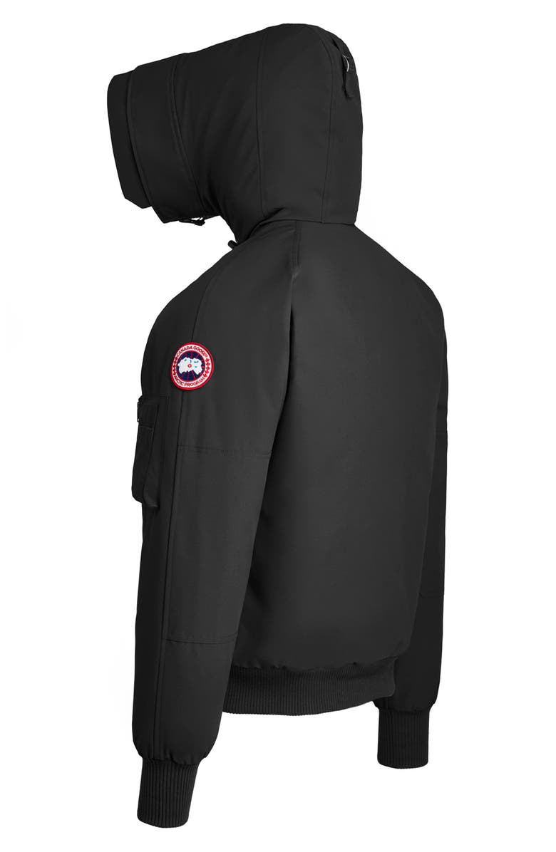 Canada Goose Chilliwack 625 Fill Power Down Hooded Bomber Jacket, Alternate, color, 
