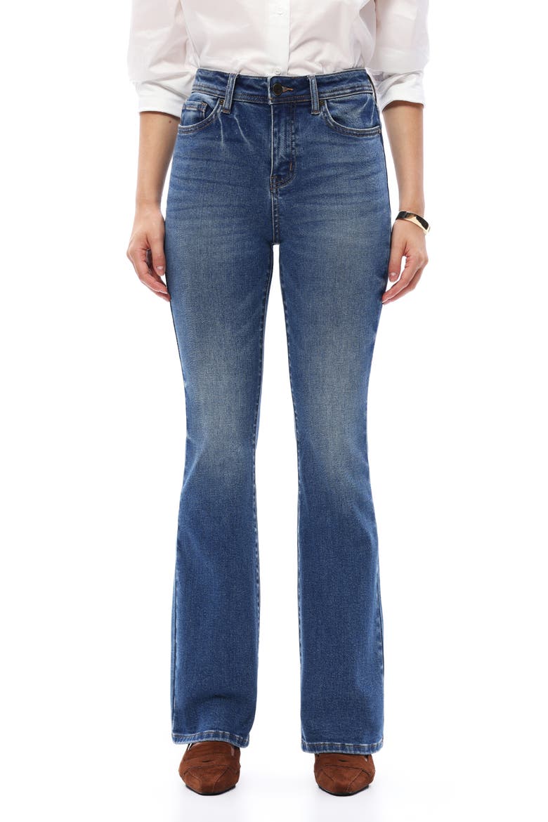 Bootcut Jeans, Main, color, VINTAGE MEDIUM BLUE