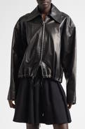 Brandon Maxwell The Leland Leather Shirt Jacket