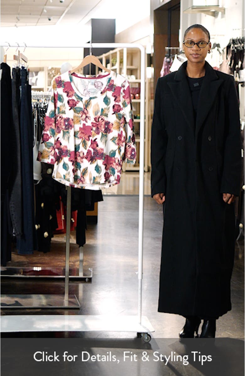 Ashby Isles Floral Cotton T-Shirt, sales video thumbnail