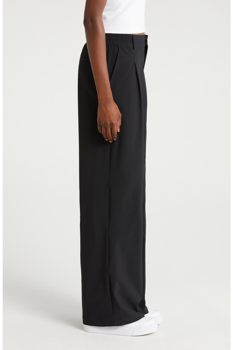 Pursuit Relaxed Fit Pants, Alternate, color, BLACK