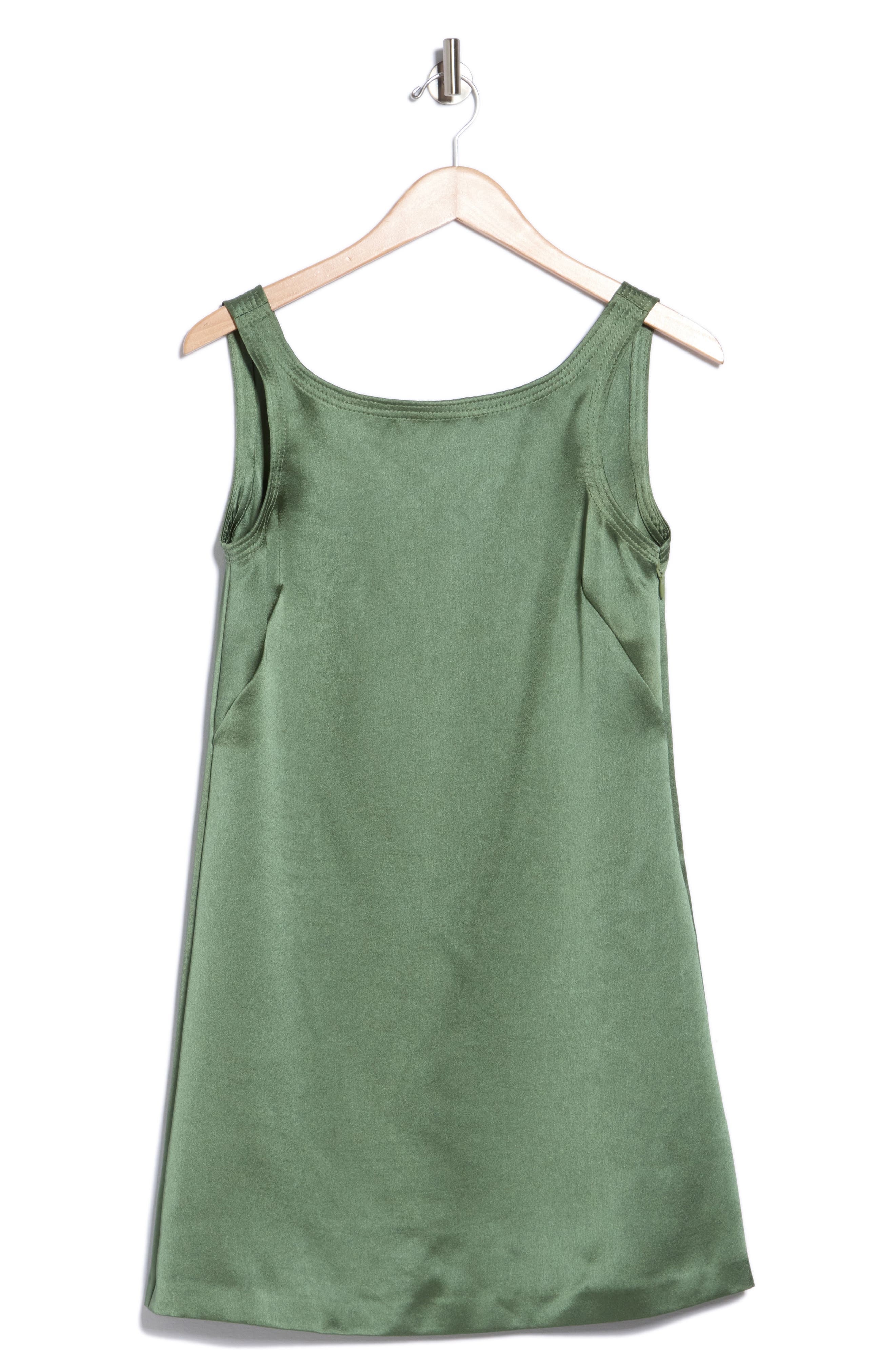 Heavy Satin Shift Dress