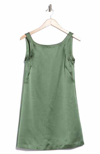 Heavy Satin Shift Dress