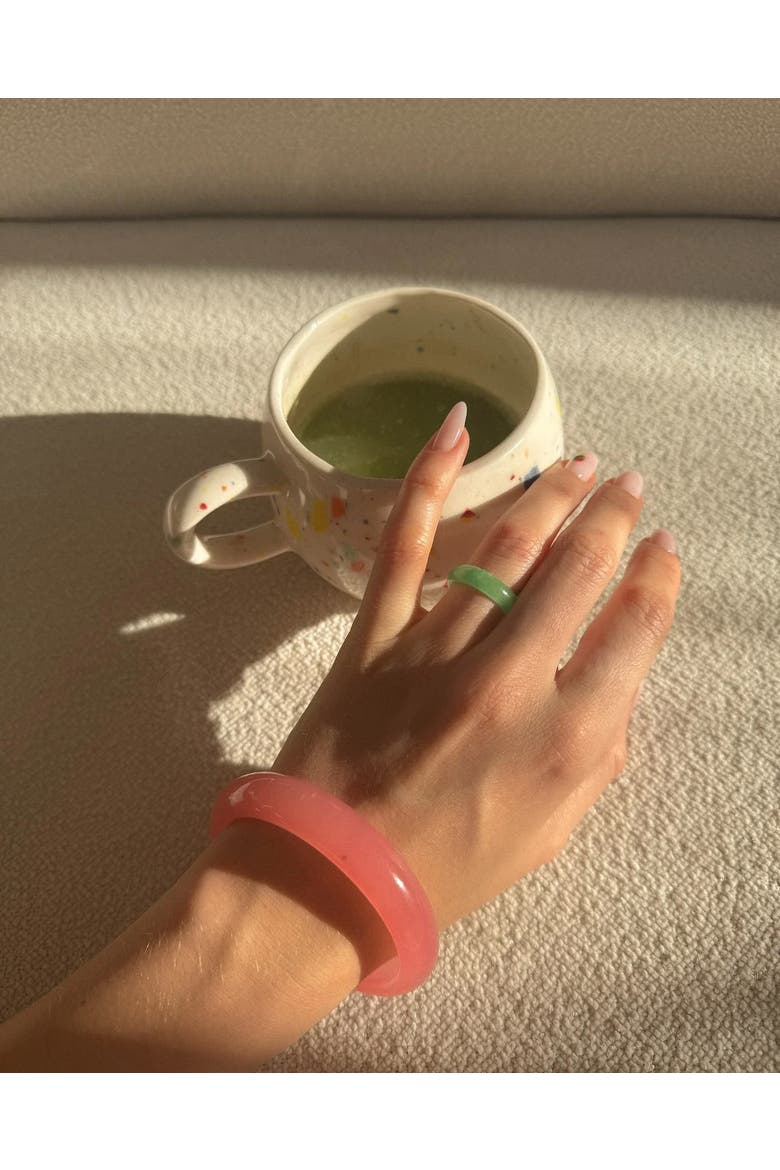 zZ Imperial green jade ring, Alternate, color, Bright green