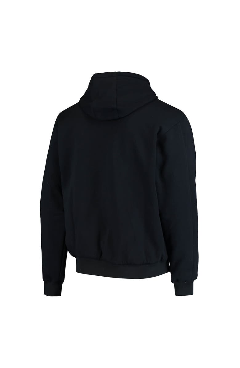 DUNBROOKE Men's Dunbrooke Navy Seattle Seahawks Craftsman Thermal-Lined Full-Zip Hoodie, Alternate, color, 