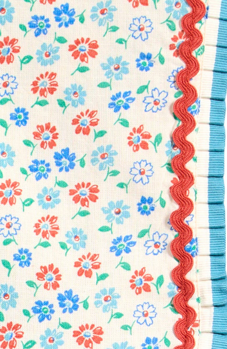 Mini Boden Kids' Gladys Floral Pinafore Dress, Alternate, color, 