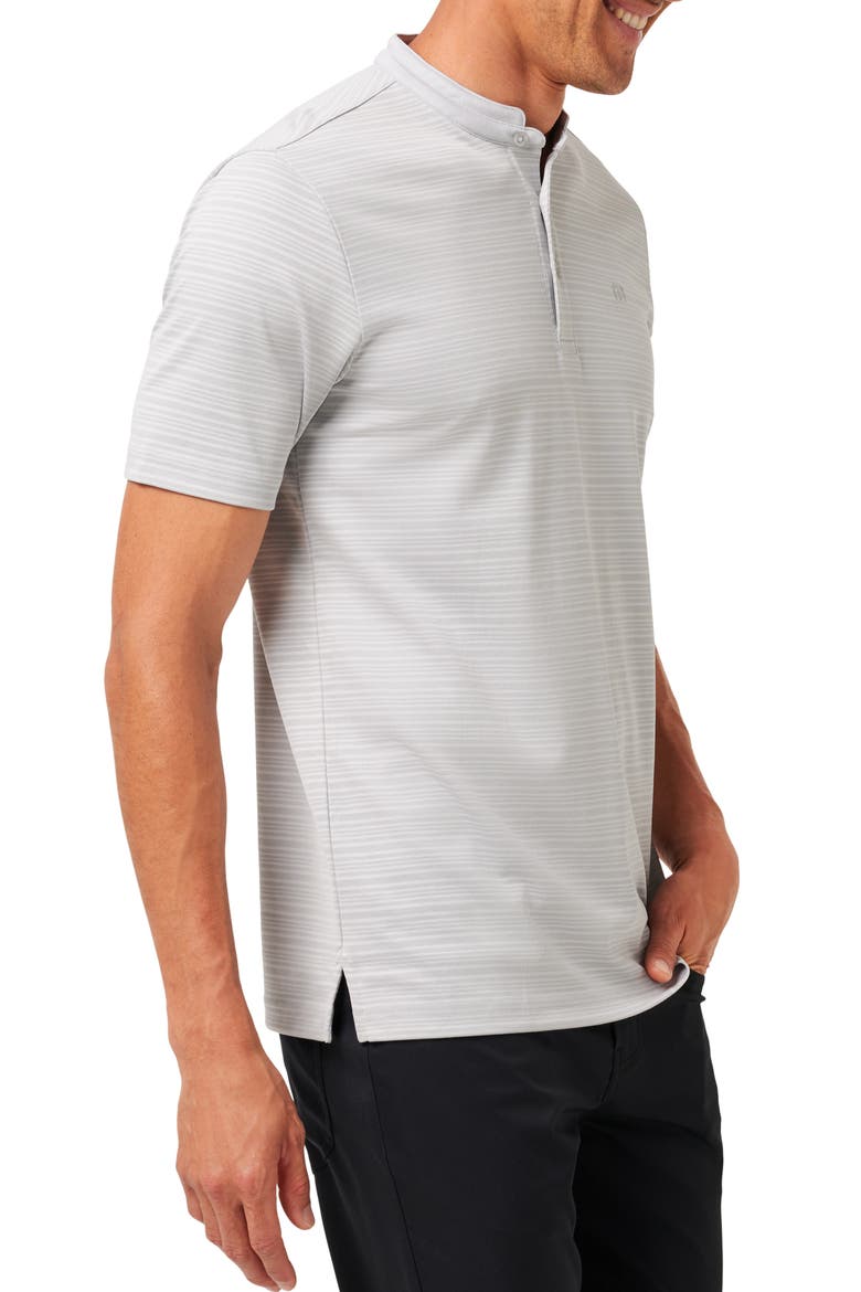Sunny Days Ahead Stripe Blade Collar Polo, Alternate, color, MICRO CHIP