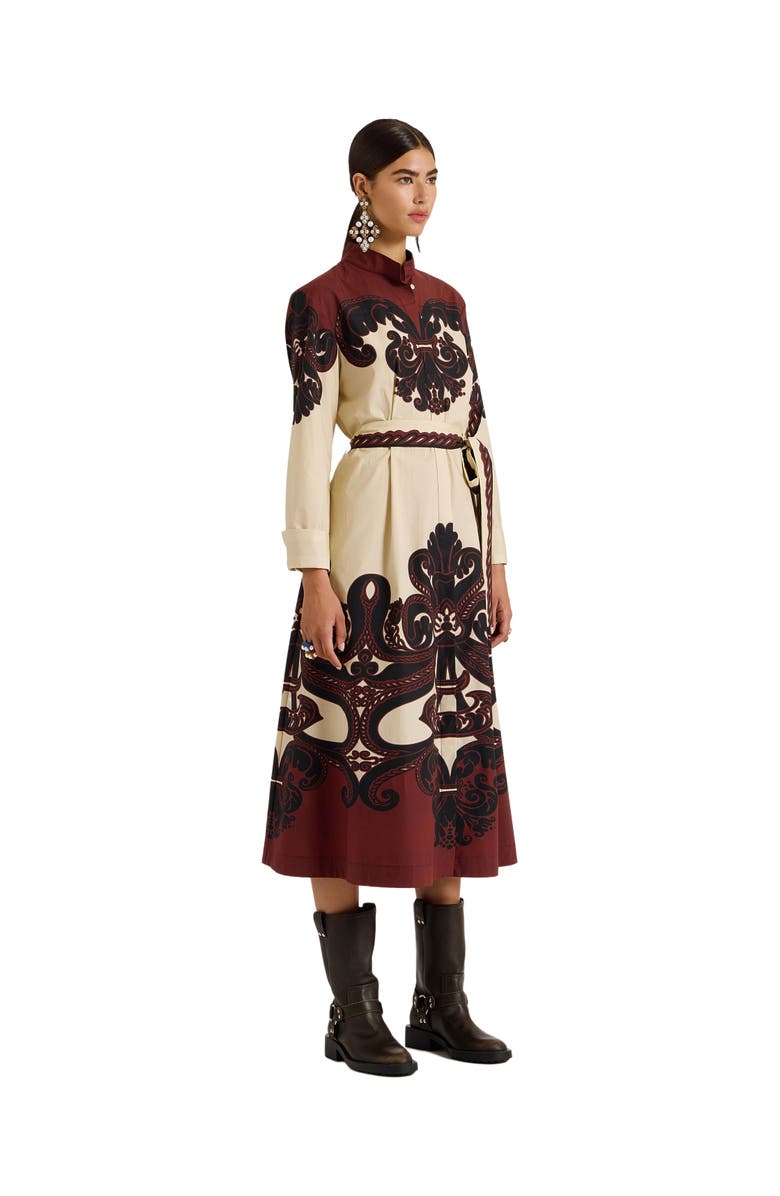 La DoubleJ Sundowner Dress Corsini Placée Cream, Main, color, 