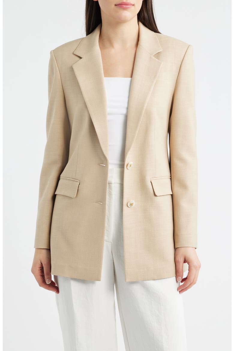 Kyla Belted Jacket, Main, color, NATURAL
