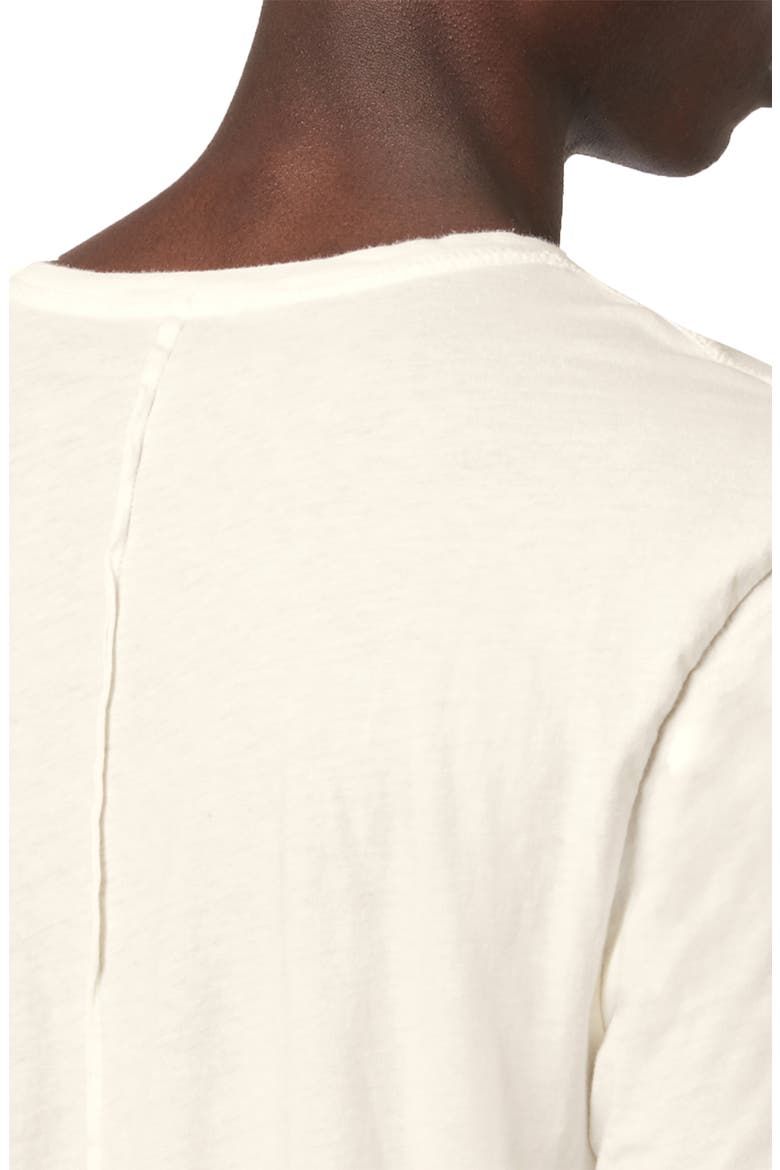 Kershaw Cotton & Silk T-Shirt, Alternate, color, CHALK WHITE