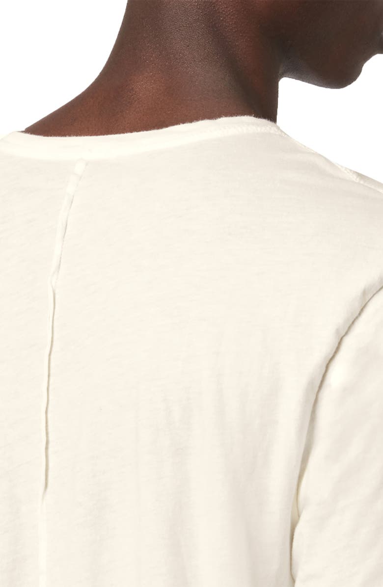 AllSaints Kershaw Cotton & Silk T-Shirt, Alternate, color,