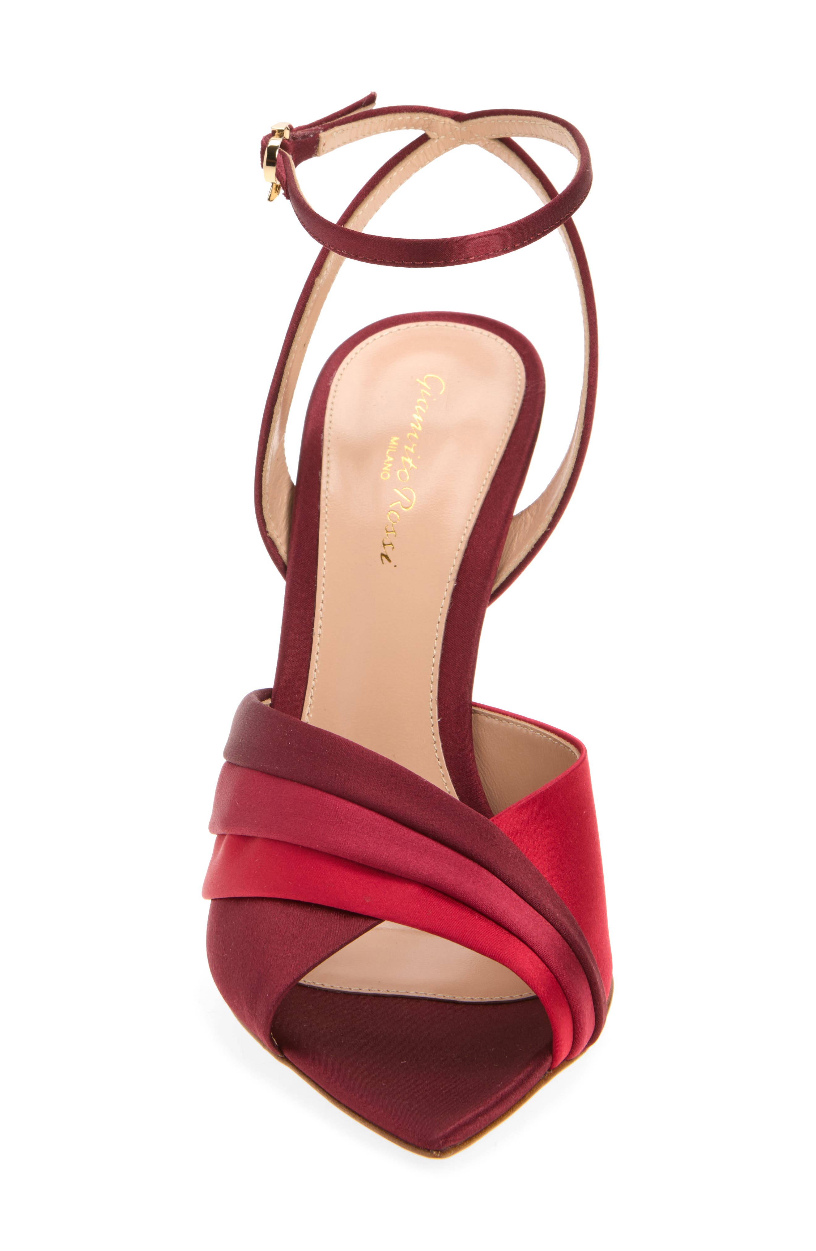 Satin Stiletto Sandal, Alternate, color, ROYALE CARDINAL SYRAH
