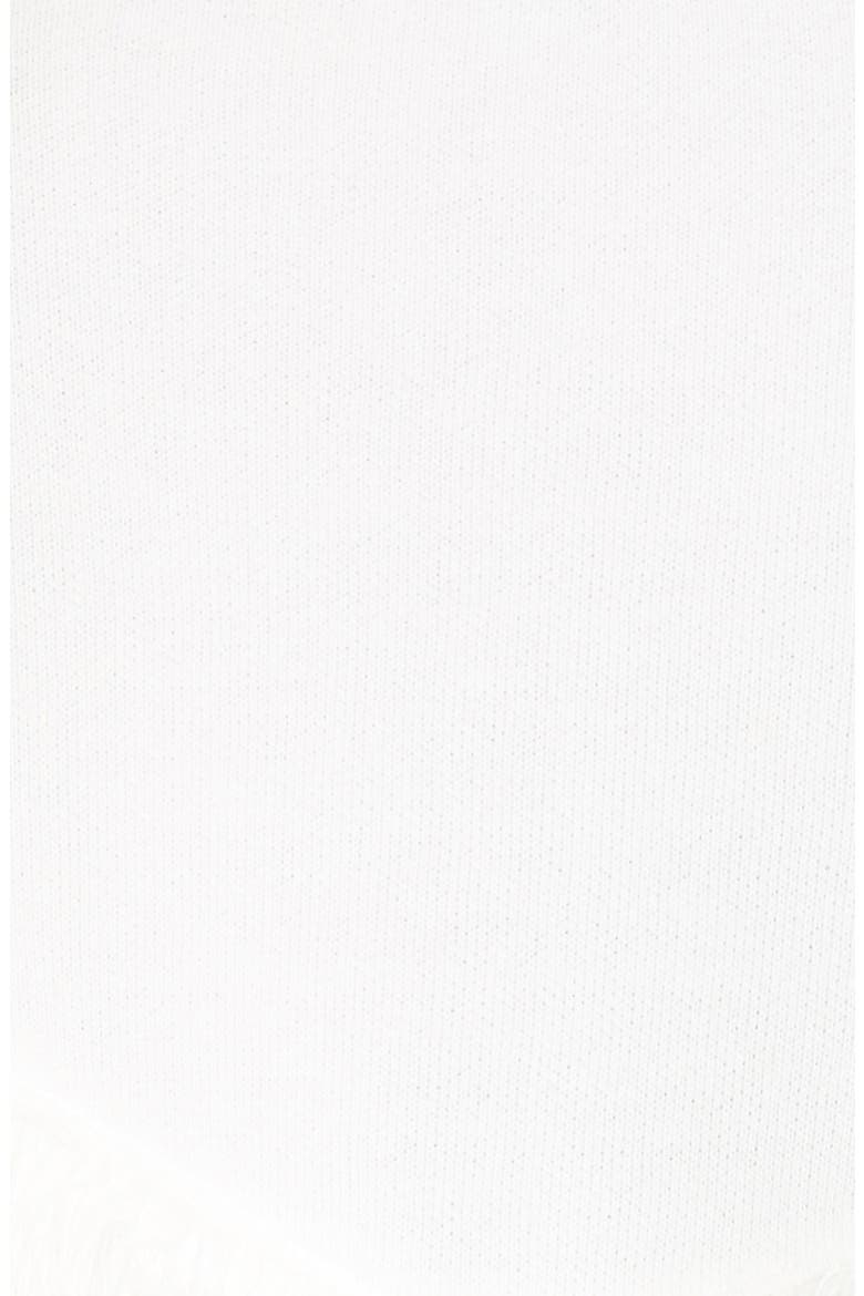Kinsey Fringe Sweatshirt, Alternate, color, WHITE