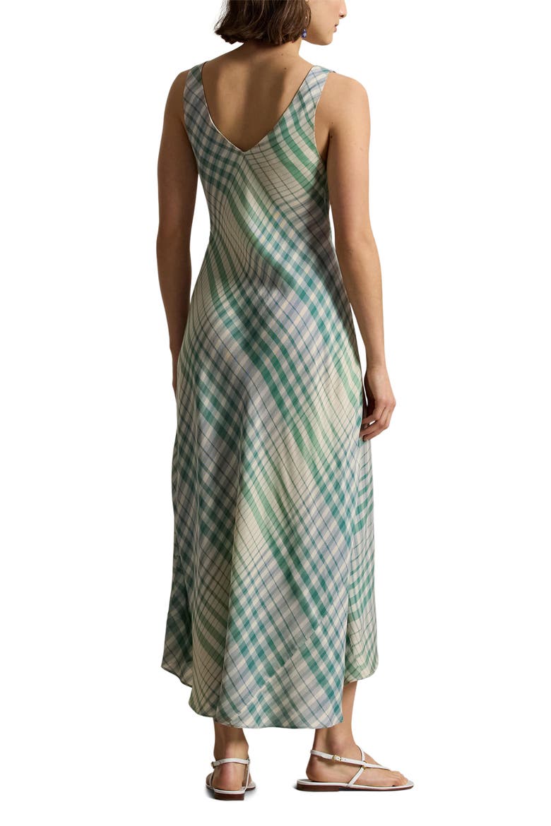 ralph lauren plaid maxi dress Polo Ralph Lauren Belted Plaid Cotton Maxi Dress