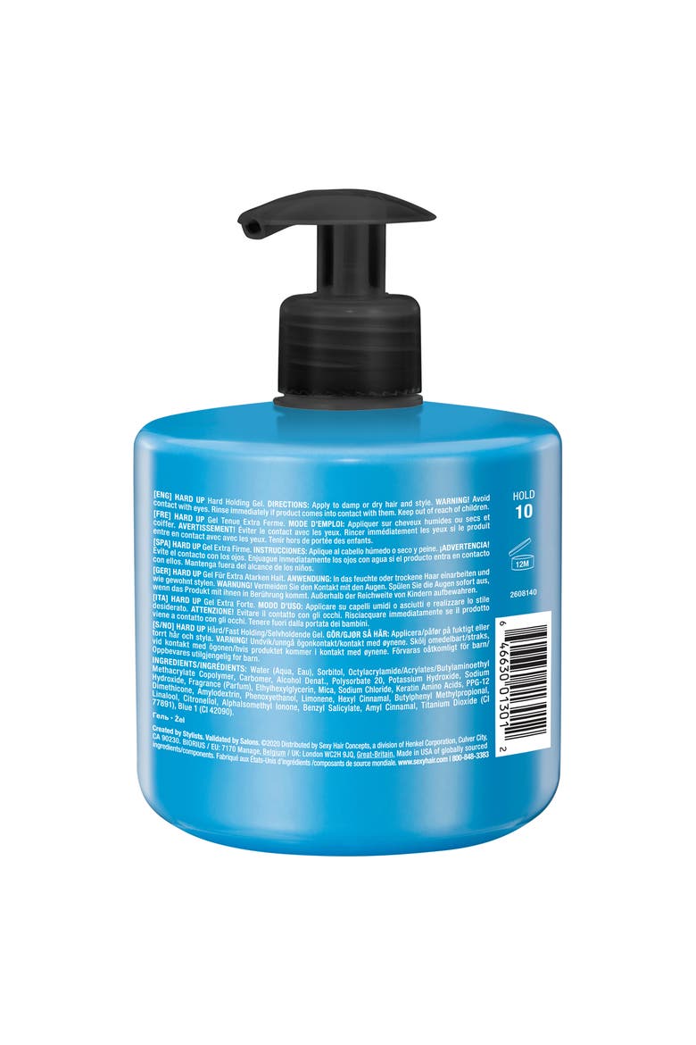 Style Sexy Hair Hard Up Holding Gel 16.9 oz, Alternate, color, N/A