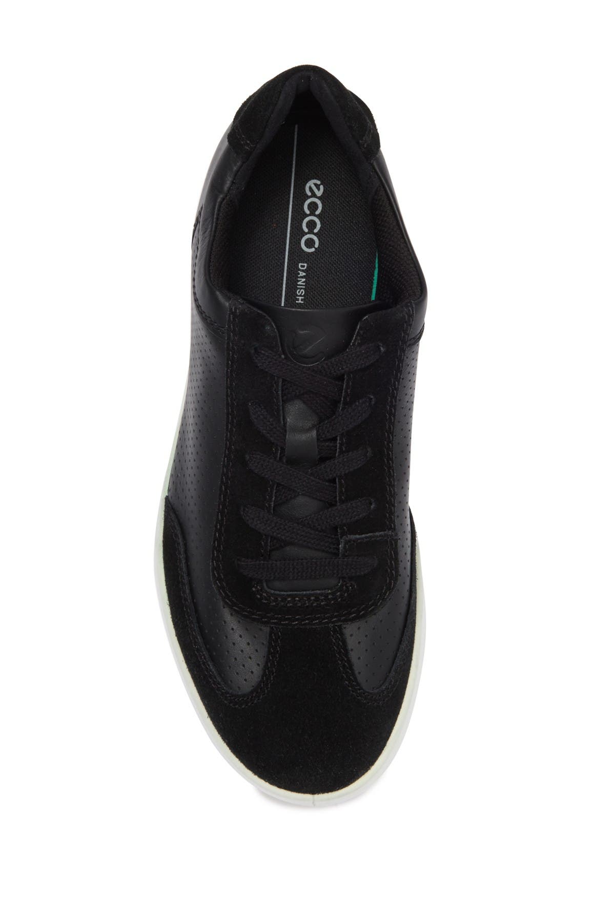 ECCO Cathum Retro Perforated Leather Sneaker, Alternate, color, 
