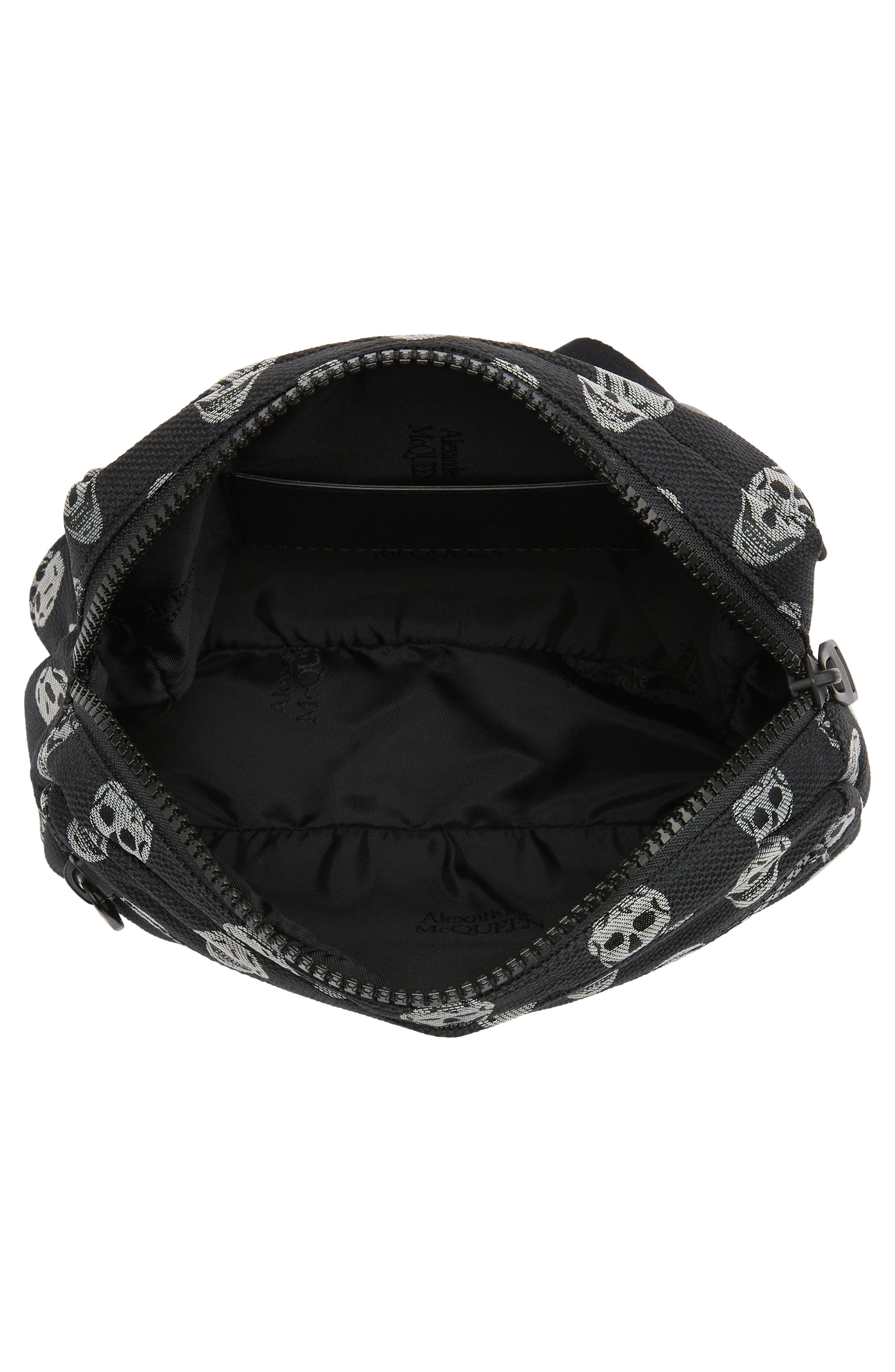 McQueen Alexander McQueen Skull Belt Bag, Alternate, color, 