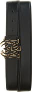 AMIRI Core Logo Buckle Leather Belt