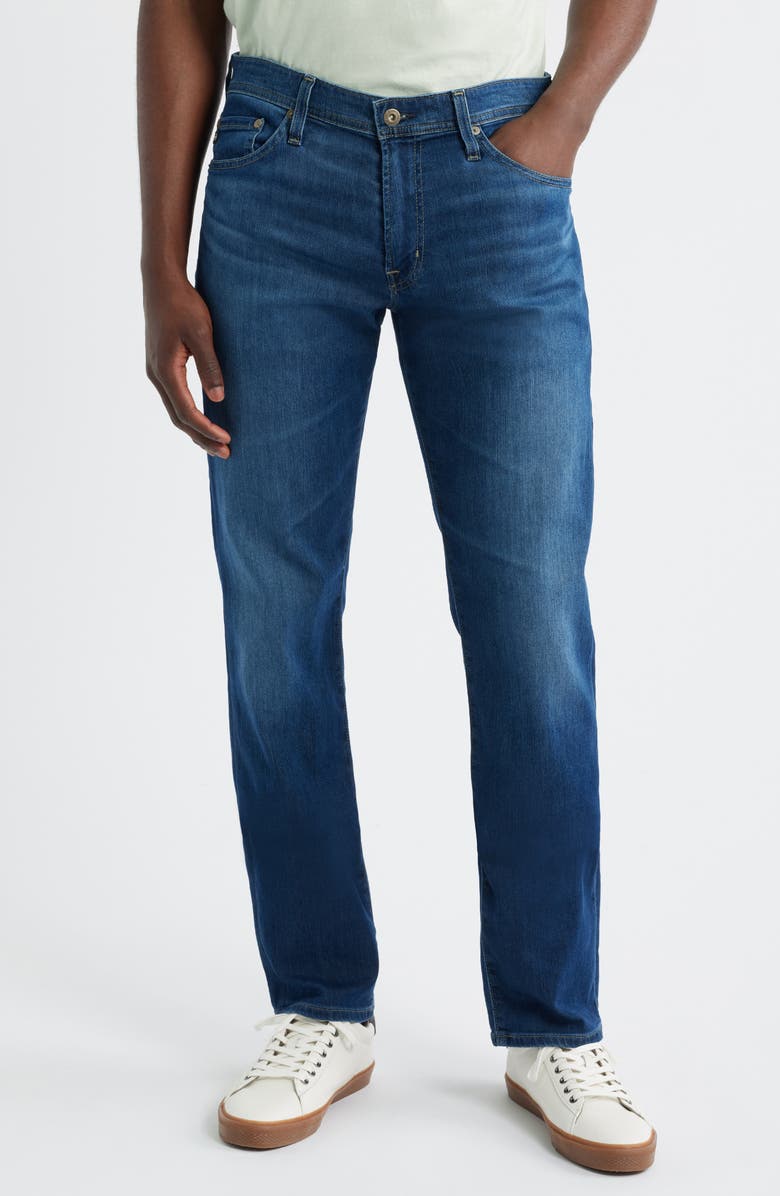AG Everett Slim Straight Leg Jeans, Main, color, Libre