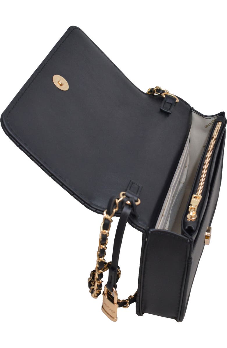 bebe Otto Crossbody Bag with Matching Wallet, Alternate, color, Black