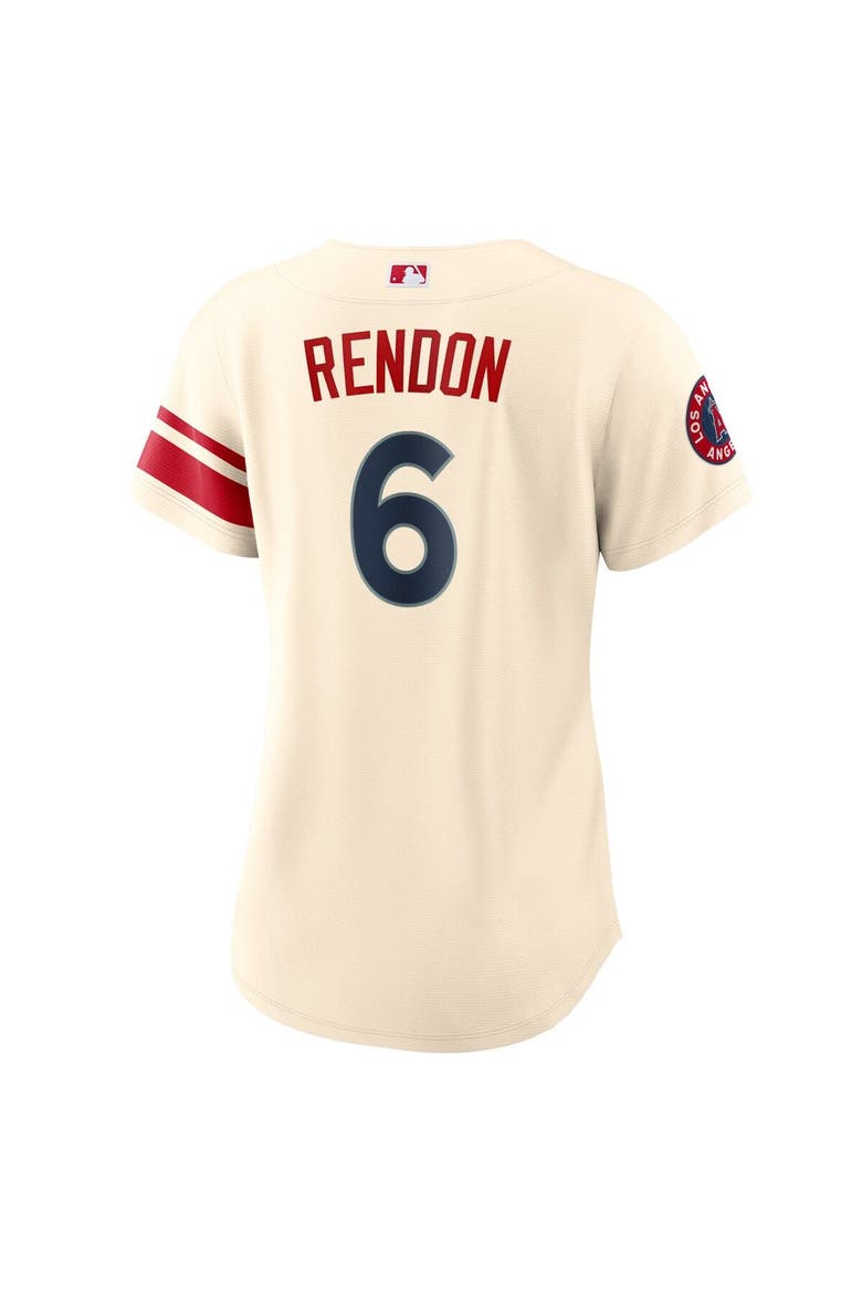 Women's Nike Anthony Rendon Cream Los Angeles Angels City Connect Replica Player Jersey, Alternate, color, Cream