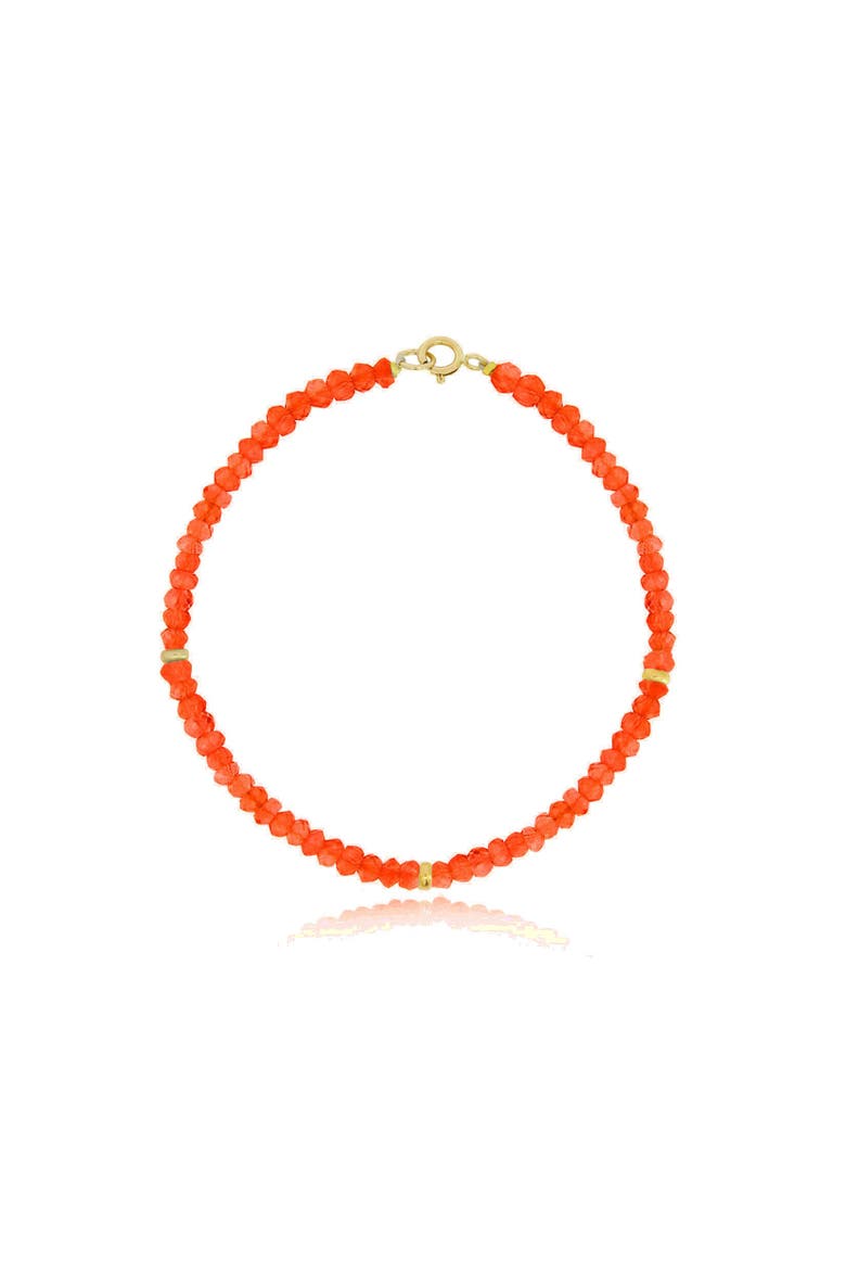 Carnelian Bead Bracelet, Main, color, Carnelian