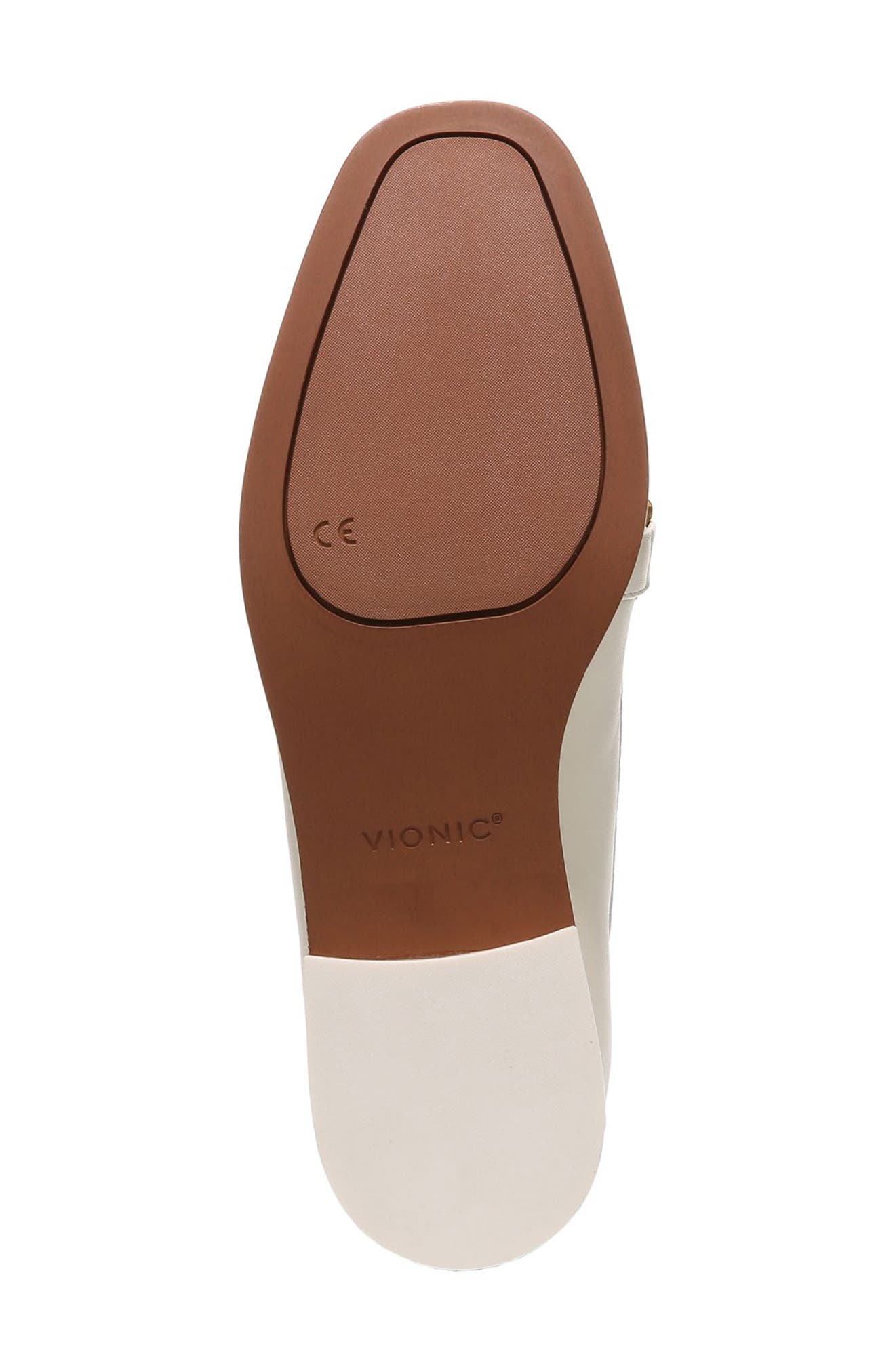 Mizelle Curb Chain Loafer, Alternate, color, CREAM LEATHER